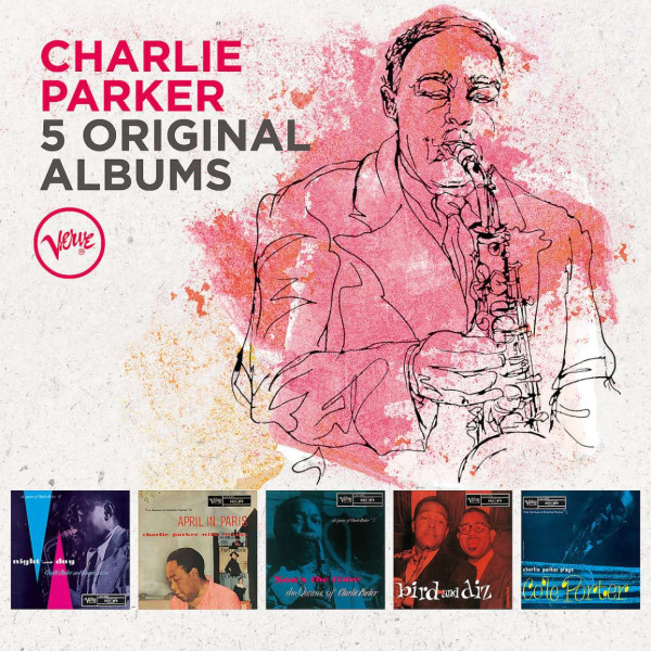 CHARLIE PARKER - 5 ORIGINAL ALBUMS 5-CD (Limited Edition) CD plaadid