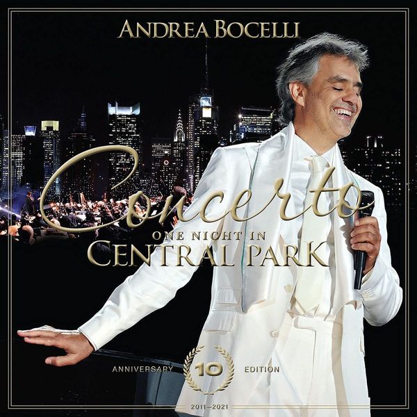 ANDREA  BOCELLI - ONE NIGHT IN CENTRAL PARK (10TH ANNIVERSARY) 1-DVD  CD plaadid