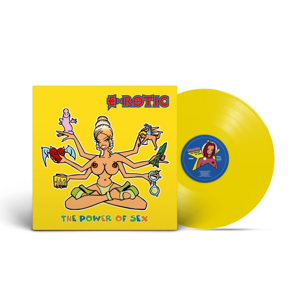 E-Rotic — «The Power Of Sex» (1996/2023) [Limited Yellow Vinyl] Vinüülplaadid