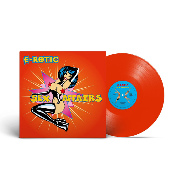 E-Rotic — «Sex Affairs» (1995/2023) [Limited Orange Vinyl] Vinüülplaadid