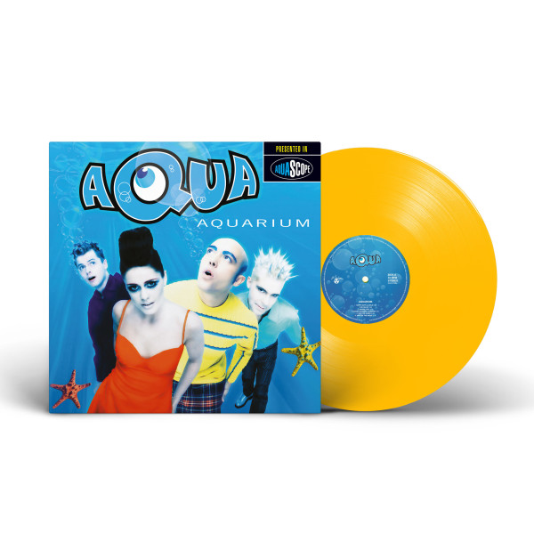 Aqua — «Aquarium» (1997/2021) [Naughty Yellow Vinyl] 1-LP Vinüülplaadid