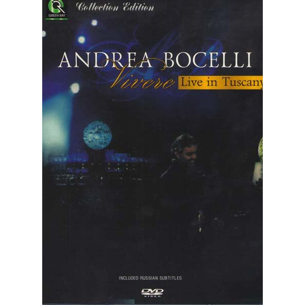 ANDREA  BOCELLI - VIVERE -LIVE IN TUSCANY 1-DVD  CD plaadid