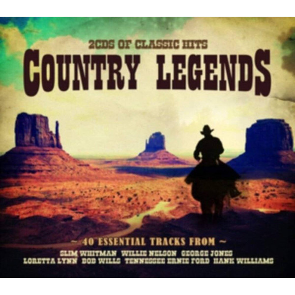 Various - Country Legends 2-CD CD plaadid