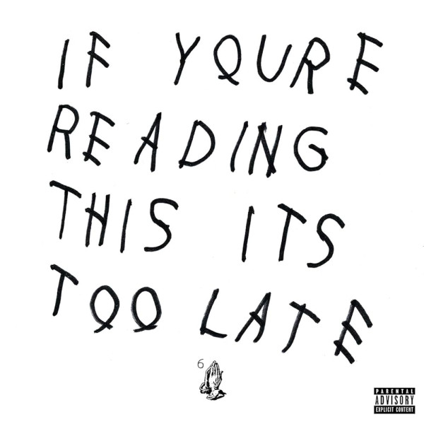 DRAKE - IF YOU'RE READING THIS IT'S TOO LATE 1-CD CD plaadid