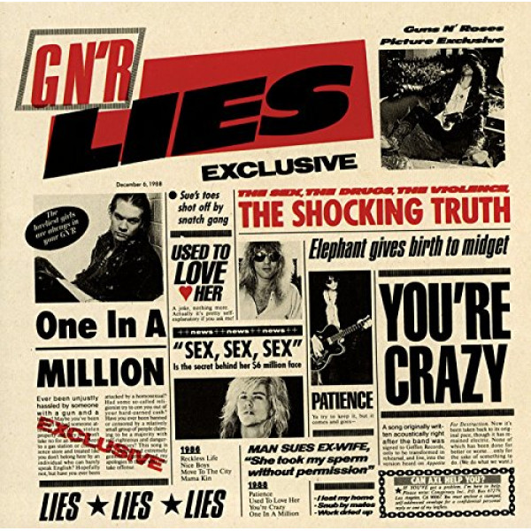 Guns N' Roses - G N' R Lies 1-CD CD plaadid