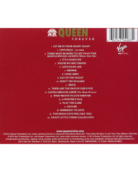 QUEEN - FOREVER -CD-foto2