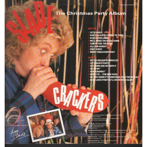 Slade – Crackers (The Christmas Party Album) 1-LP Vinüülplaadid