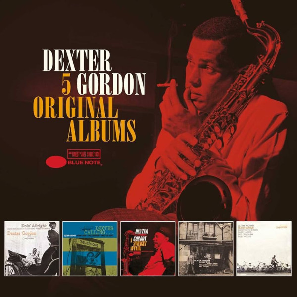 DEXTER GORDON - 5 ORIGINAL ALBUMS 5-CD (Limited Edition) CD plaadid