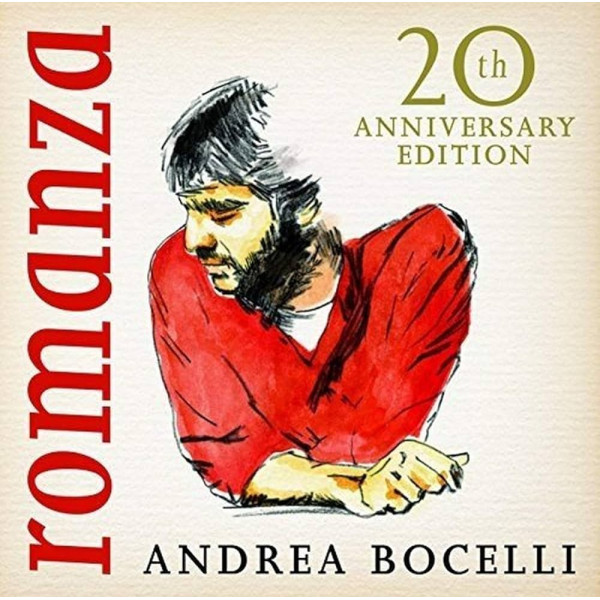 ANDREA  BOCELLI - ROMANZA (20TH ANNIVERSARY) 1-CD CD plaadid