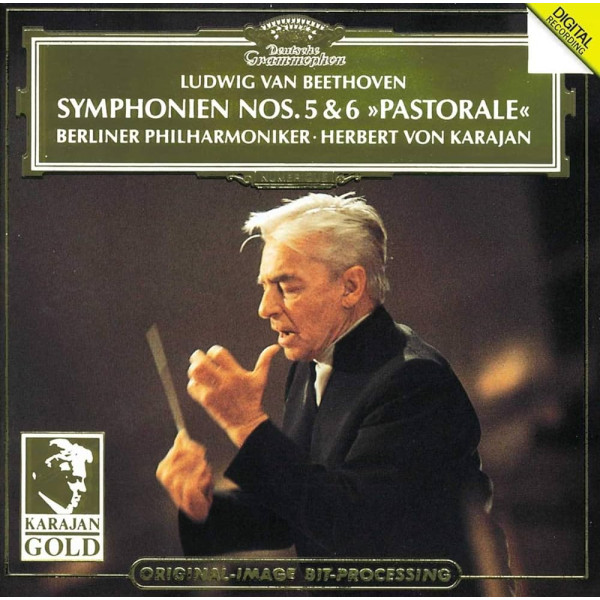 Berliner Philharmoniker/Herbert von Karajan LUDWIG VAN BEETHOVEN - SYMPHONIES 5 & 6 'PASTORAL' 1-CD CD plaadid