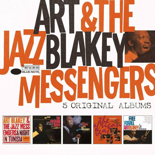 ART BLAKEY & THE JAZZ MESSENGERS - 5 ORIGINAL ALBUMS 5-CD (Limited Edition) CD plaadid