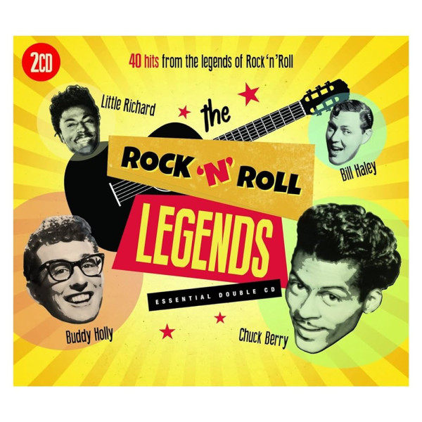 Various – Rock'n'Roll Legends 2-CD CD plaadid