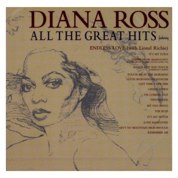 DIANA ROSS - ALL THE GREATEST HITS 1-CD CD plaadid