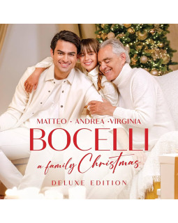 ANDREA  BOCELLI, MATTEO BOCELLI, VIRGINIA BOCELLI - A FAMILY CHRISTMAS (DELUXE EDITION) 1-CD