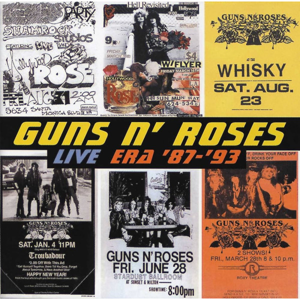 Guns N' Roses - Live Era '87-'93 2-CD CD plaadid