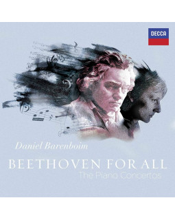 DANIEL BARENBOIM - BEETHOVEN FOR ALL - THE PIANO CONCERTOS 3-CD