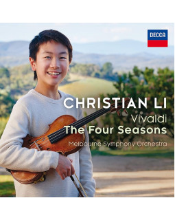 CHRISTIAN LI - VIVALDI: THE FOUR SEASONS 1-CD
