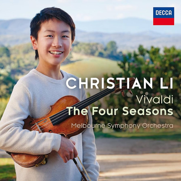 CHRISTIAN LI - VIVALDI: THE FOUR SEASONS 1-CD CD plaadid
