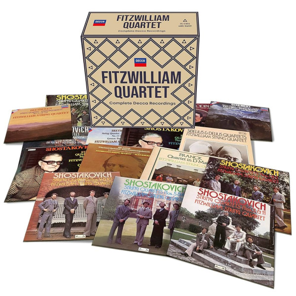 FITZWILLIAM STRING QUARTET - COMPLETE DECCA RECORDINGS 15-CD CD plaadid