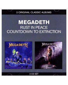 Megadeth – Rust In Peace / Countdown To Extinction 2-CD