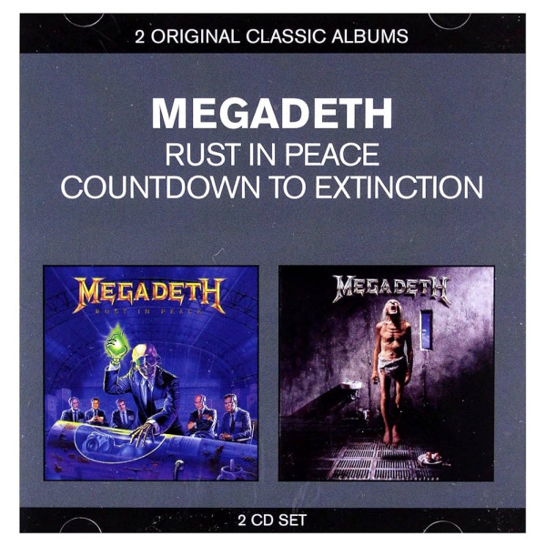 Megadeth – Rust In Peace / Countdown To Extinction 2-CD CD plaadid