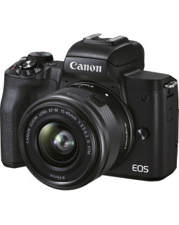 Canon EOS M50 Mark II EF-M 15-45 IS STM KIT black