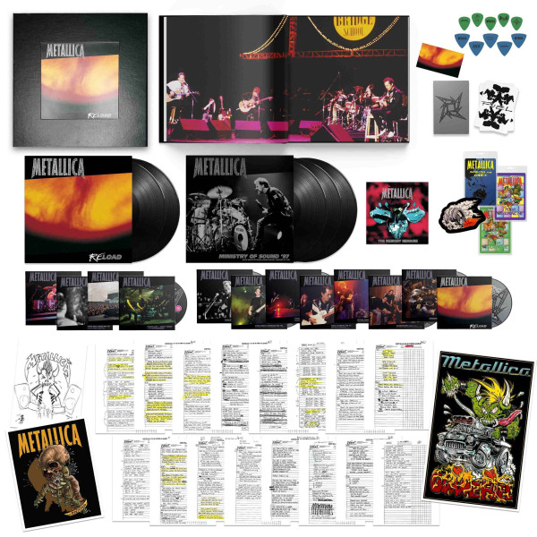 Metallica - ReLoad (1995-98) (Deluxe Box) Vinüülplaadid