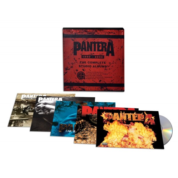 Pantera - The Complete Studio Albums 1990-2000 - 5CD CD plaadid