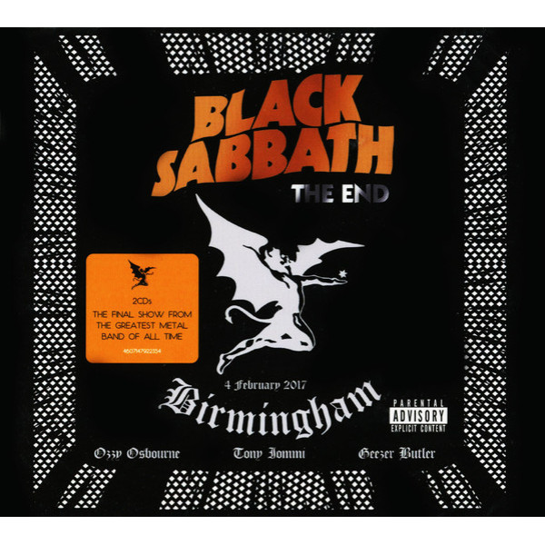 BLACK SABBATH - END (LIVE F/T GENTING ARENA) 2-CD CD plaadid