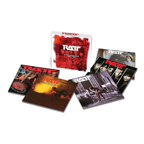 Ratt - The Atlantic Years (1984-1990) - 5CD CD plaadid Ratt - The Atlantic Years (1984-1990) - 5CD CD plaadid