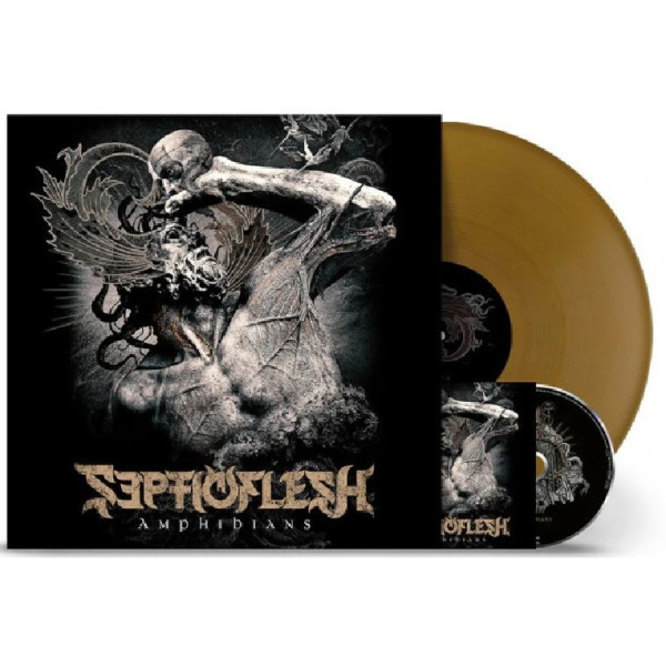 Septicflesh - Amphibians EP  (Gold 12-inch + CD) Vinüülplaadid
