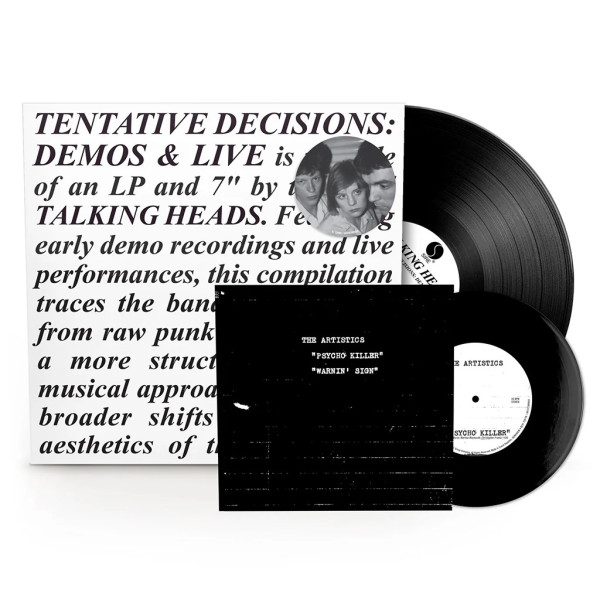 TALKING HEADS - Tentative Decisions: Demos & Live Vinüülplaadid