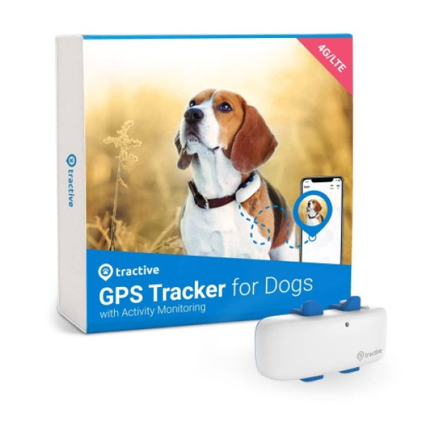 Tractive DOG GPS positsioneerimisseade koertele Lemmikloomadele