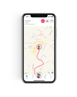 Tractive GPS positsioneerimisseade koertele, Midnight Blue -foto2