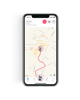 Tractive GPS positsioneerimisseade koertele, Midnight Blue -foto2