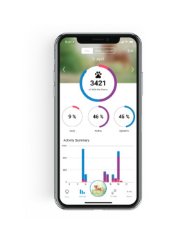 Tractive GPS positsioneerimisseade koertele, Midnight Blue -foto3