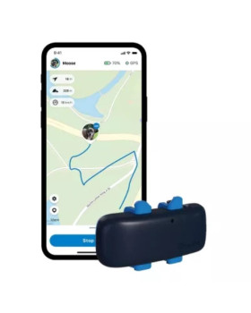 Tractive GPS positsioneerimisseade koertele, Midnight Blue -foto5