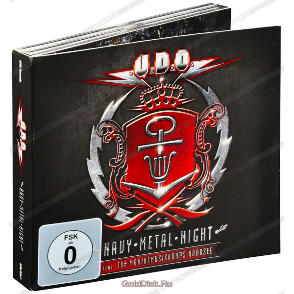 U.D.O. Feat. The Marinemusikkorps Nordsee - Navy Metal Night - 2CD/DVD CD plaadid
