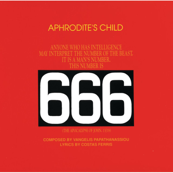 APHRODITE'S CHILD - 666 2-CD CD plaadid
