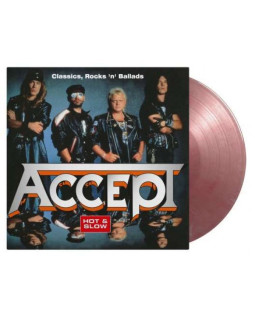 ACCEPT-HOT & SLOW (LTD SILVER & RED MARBLED VINYL)