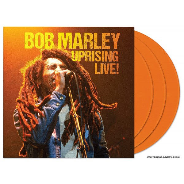 BOB MARLEY-UPRISING LIVE! (COLOURED) Vinüülplaadid