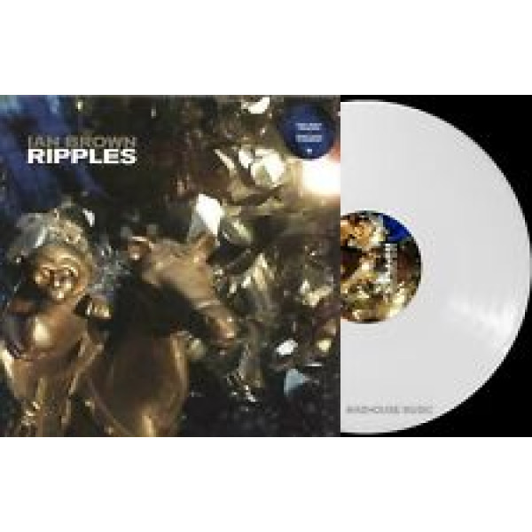 IAN BROWN-RIPPLES, white vinyl Vinüülplaadid