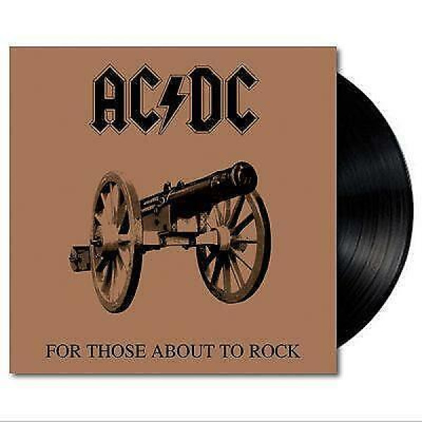 AC/DC-FOR THOSE ABOUT TO ROCK  Vinüülplaadid
