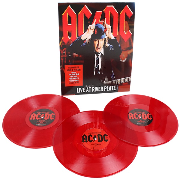 AC/DC-LIVE AT THE RIVER PLATE  Vinüülplaadid
