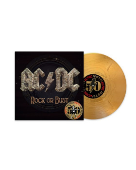 AC/DC-Rock Or Bust (50th Anniversary Gold Color Vinyl)