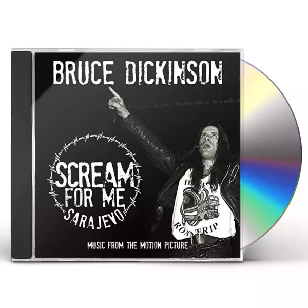 Bruce Dickinson – Scream For Me Sarajevo (Music From The Motion Picture) CD plaadid