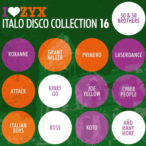 VARIOUS ARTISTS - I Love ZYX Italo Disco Collection 16 CD plaadid