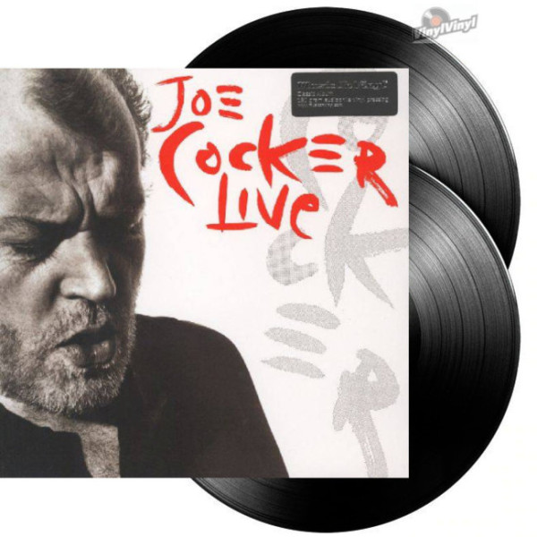 JOE COCKER-LIVE Vinüülplaadid