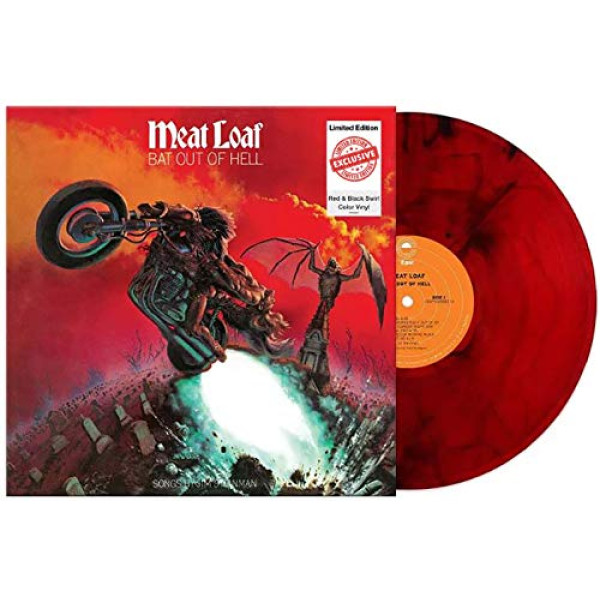 MEAT LOAF-BAT OUT OF HELL, Coloured LP Vinüülplaadid