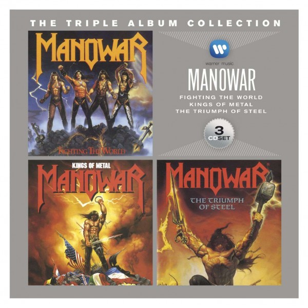 MANOWAR-THE TRIPLE ALBUM COLLECTION CD plaadid